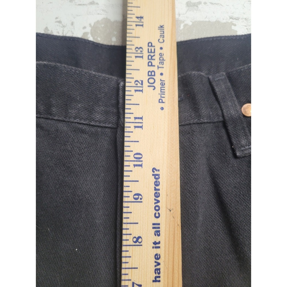 Wrangler 13MWZWK Men's Black Denim Jeans 32x34 100% Cotton Western Cowboy - Picture 5 of 7